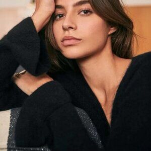 Sézane Fride jumper, size small, navy